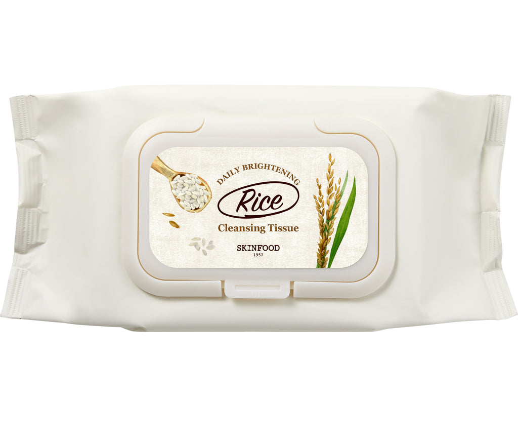 RICE DAILY BRIGHTENING CLEANSING TISSUE(80ea)