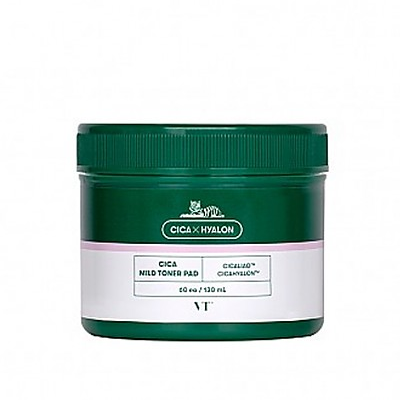 (60EA) VT CICA MILD TONER PAD