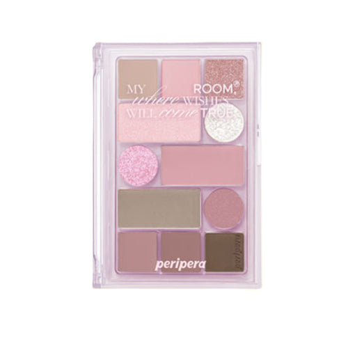 Peripera All Take Mood Technique Palette #04 IN MY MUTE PINK