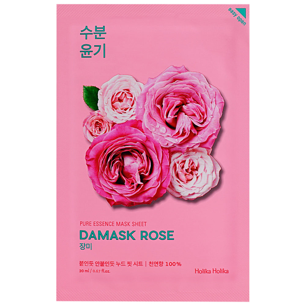 Holika Holika Pure Essence Mask Sheet DAMASK ROSE 20ml