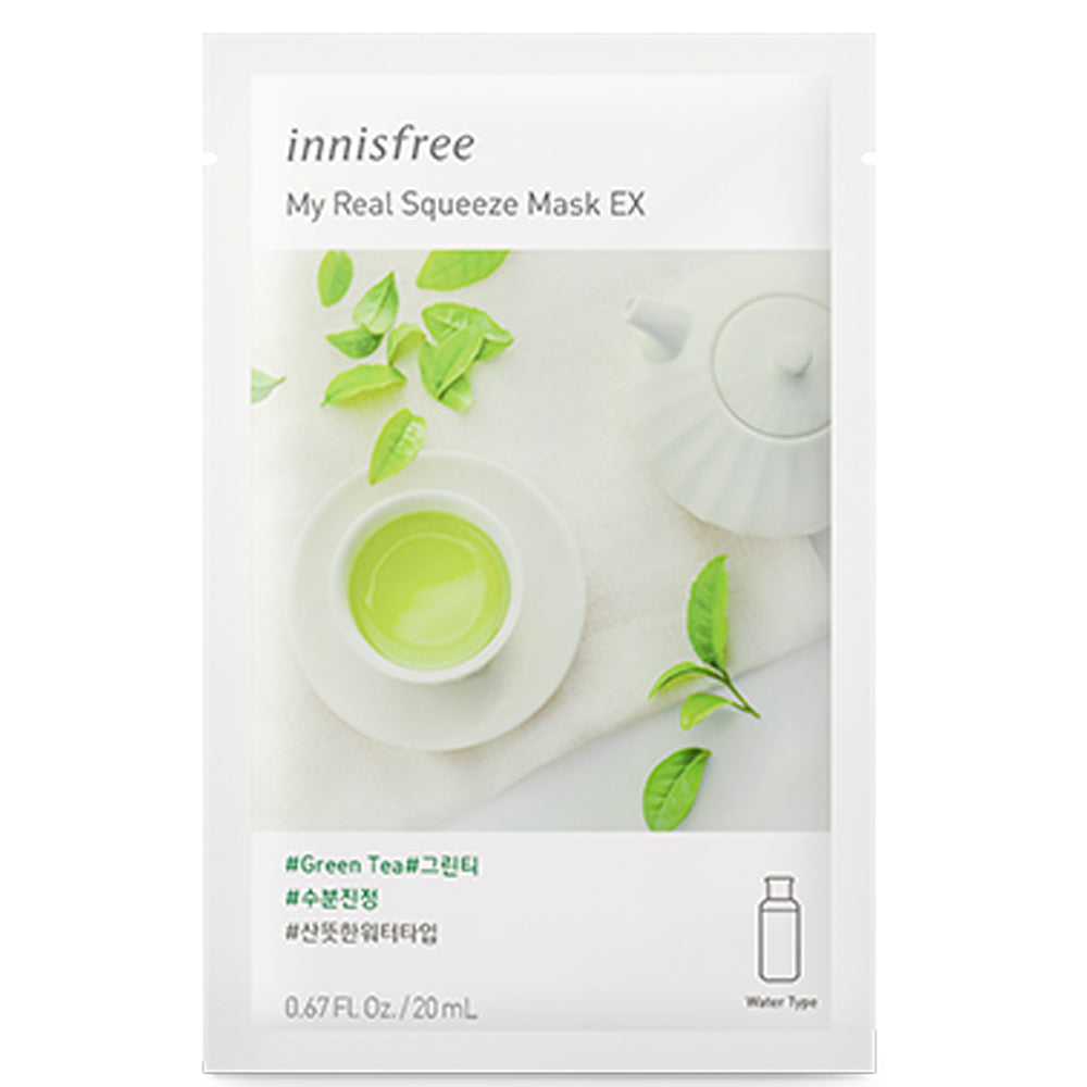 Innisfree My Real Squeeze Mask EX Green Tea