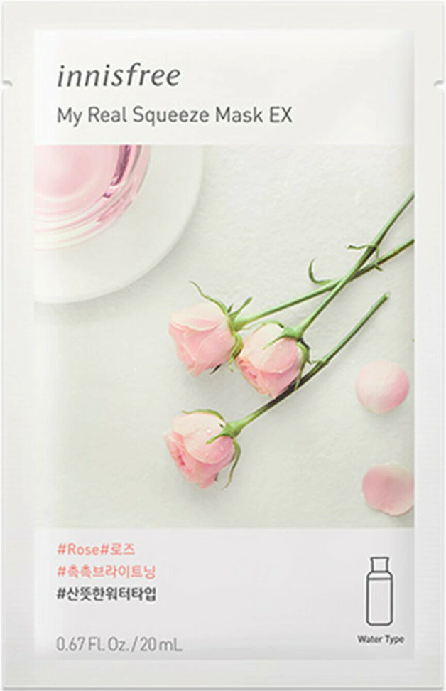 Innisfree My Real Squeeze Mask EX Rose